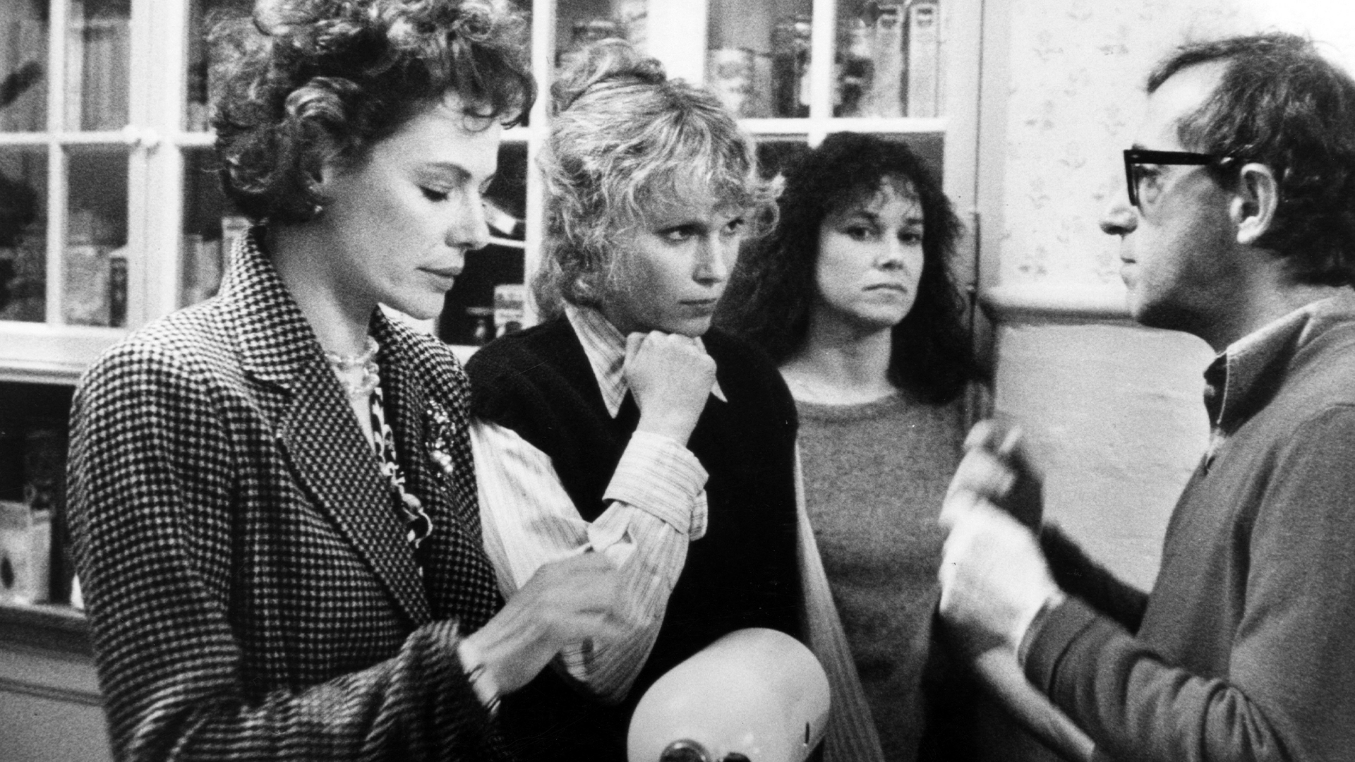 barbara hyorshi mia ferrou dajenn uist i vudi allen na semkah hanny i ee sester 1987