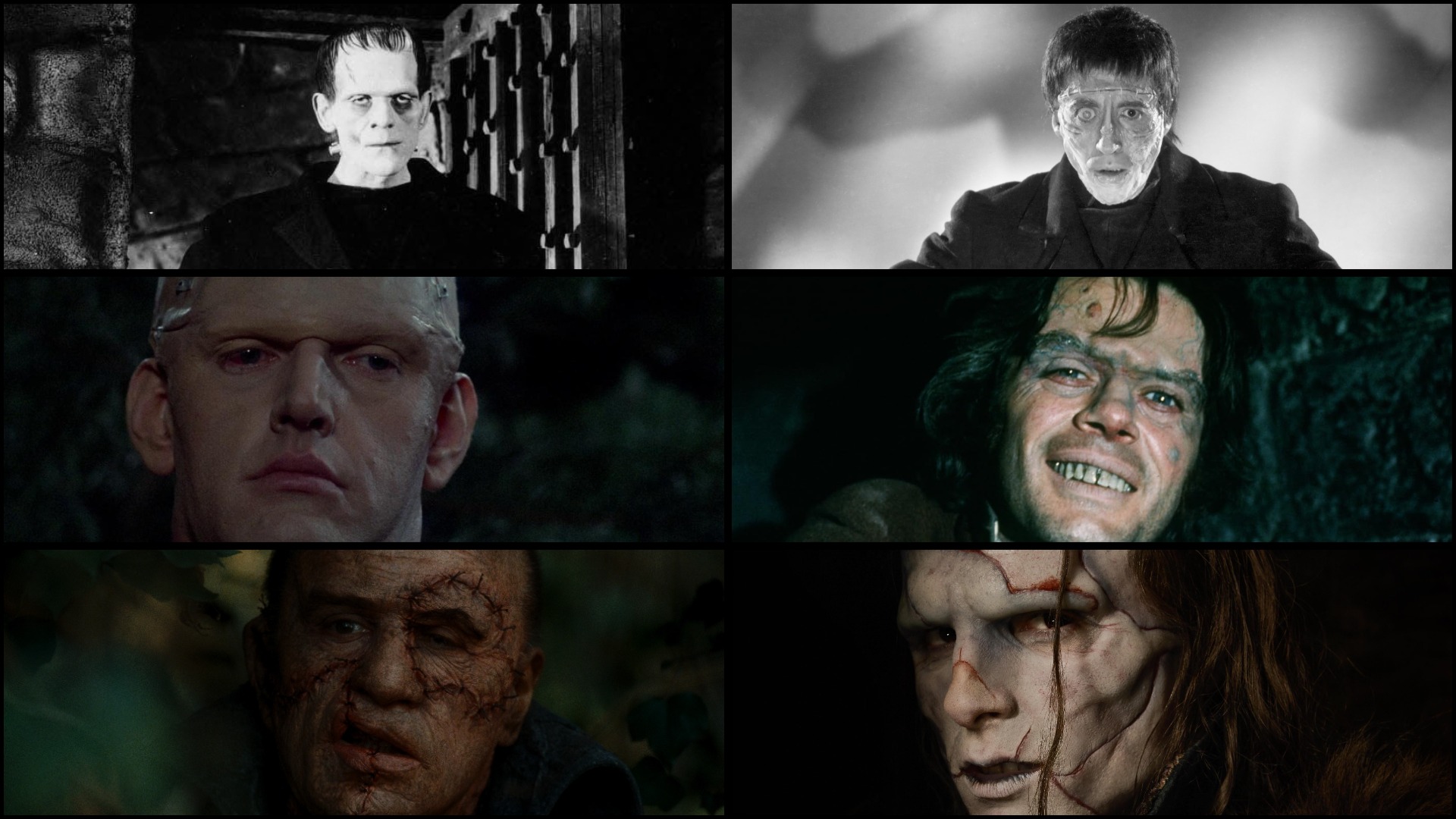 kto igral monstrov v filmah frankenshtejn raznyh let