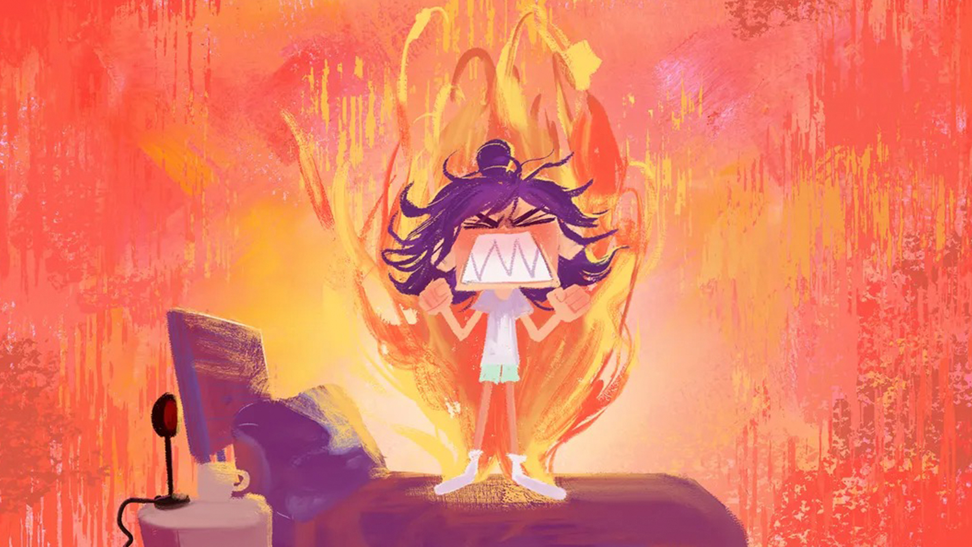 Человек бок о бок с ИИ 1 eskiz k multfilmu dear upstairs neighbors