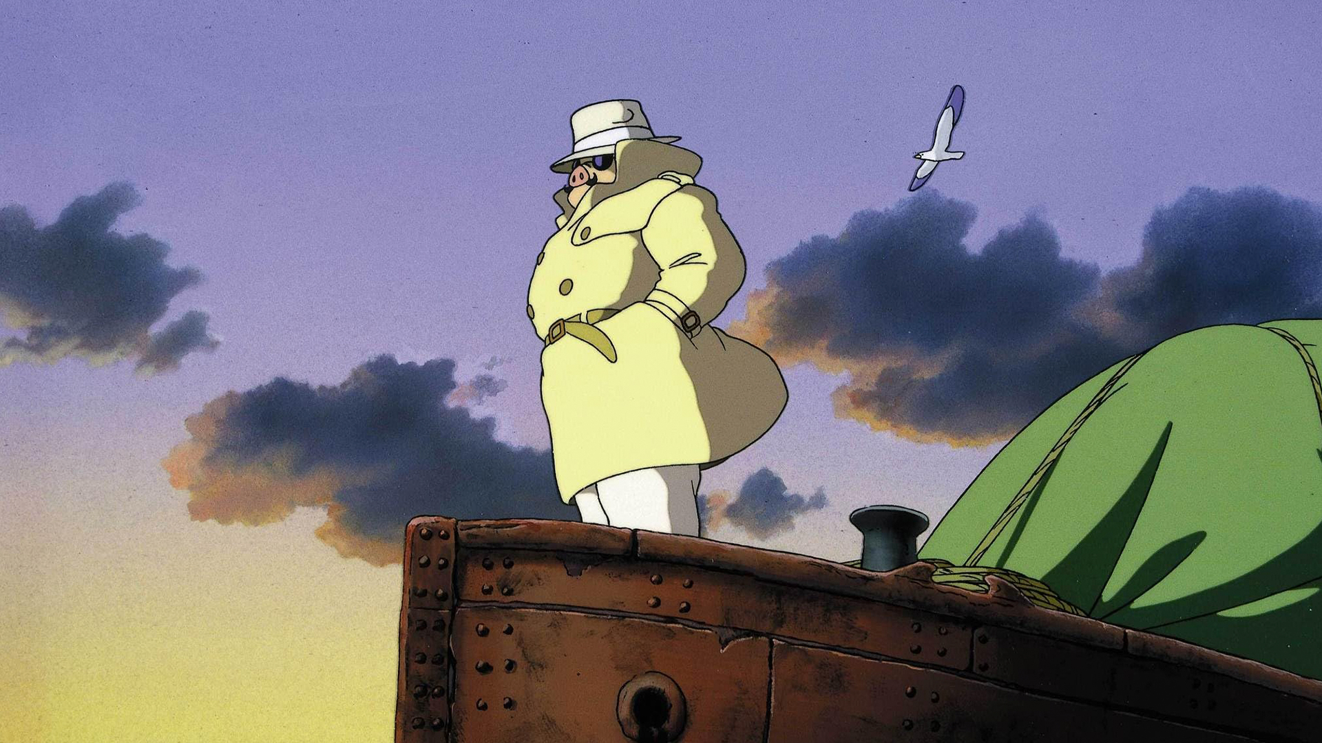 porko rosso. kurenai no buta 1992 yaponiya