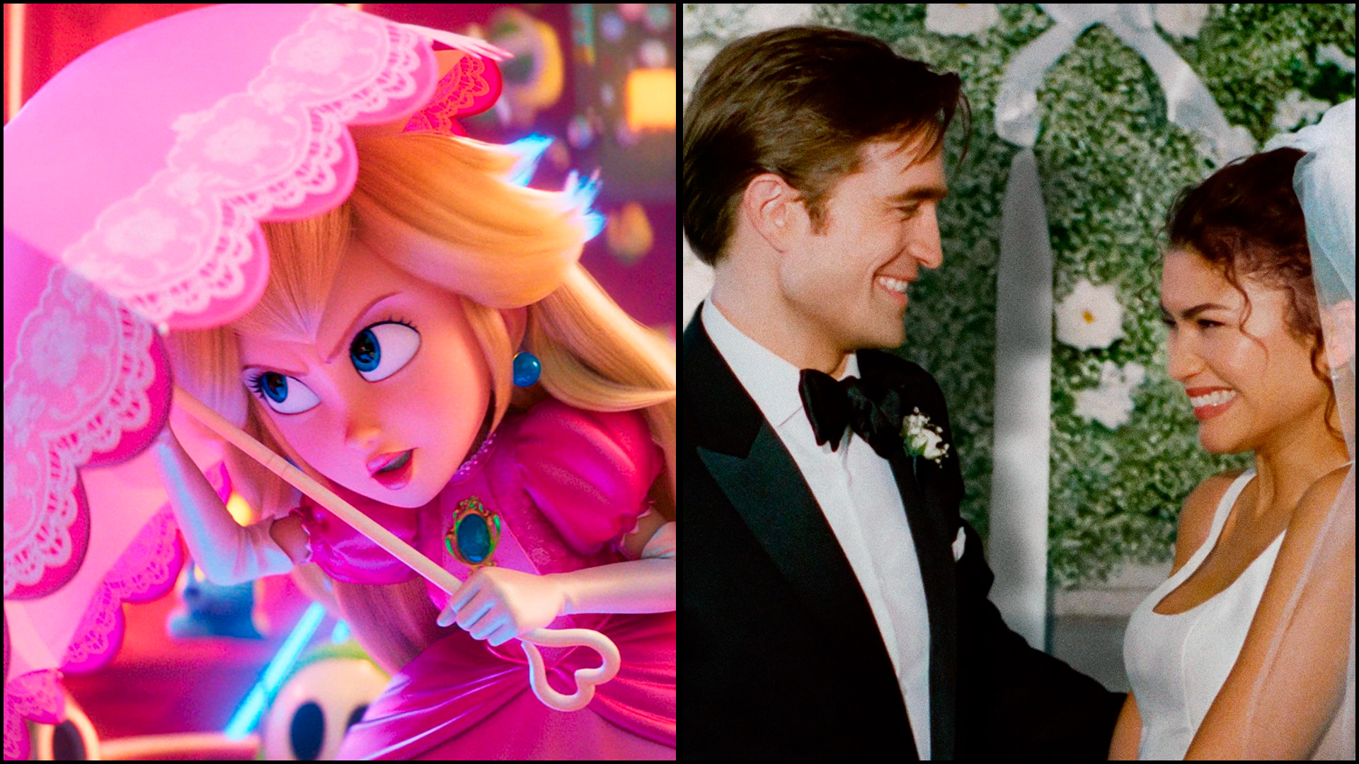 kadr iz novogo super mario i robert pattinson i zendeya vot eto drama
