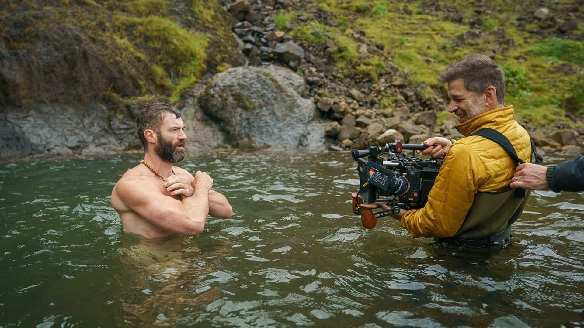 styuart martin i zak snajder na semkah filma